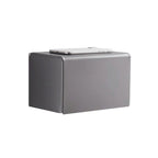 Matt gray bathroom accessory set bathroom shelf/towel holder & paper holder included