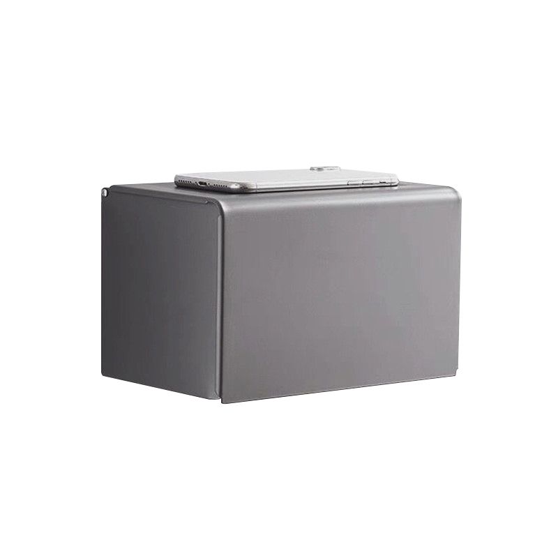 Matt gray bathroom accessory set bathroom shelf/towel holder & paper holder included