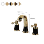 Contemporary Tub Faucet Deck Mount Trim Bathtub Faucet Trim for Bathroom