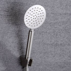 Contemporary Shower Combo Handheld Showerhead Stainless Steel Wall Mounted Showerhead
