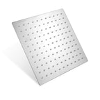 Stainless Steel Fixed Shower Head in Silver H2Okinetic Technology Shower Head