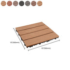 Composite Deck Board Solid Color Installation Boards Made of Wood