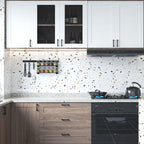 Modern Style Wallpaper Kitchen Peel and Stick Single Tile Backsplash