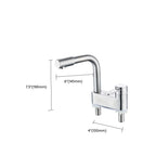 Deck Mounted Center Freestanding Bathtub Filler Single Handle Freestanding Faucet