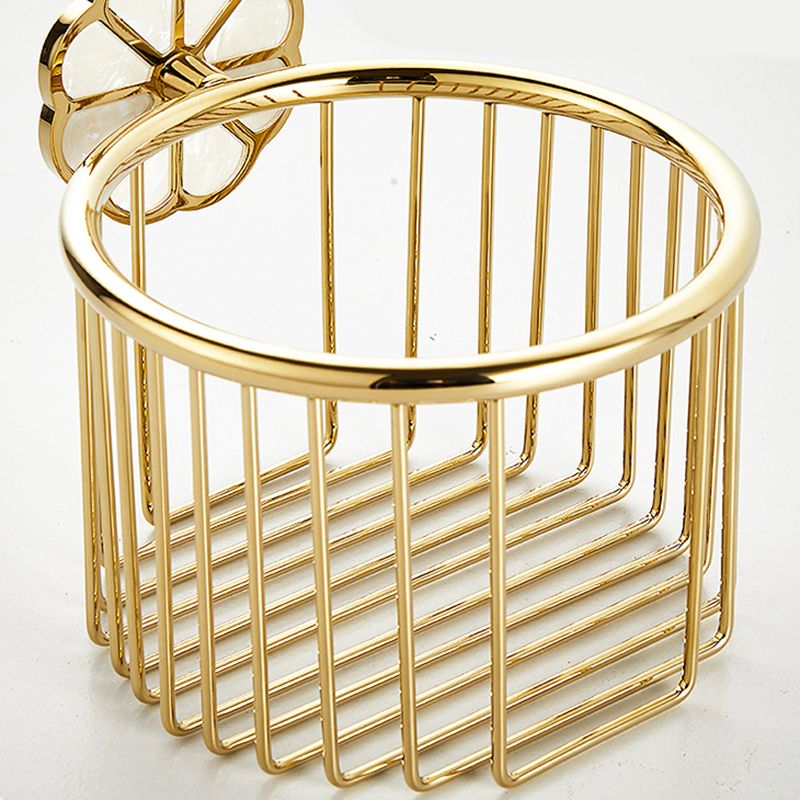Metal Simple Bathroom Accessories as a Single Piece or in a Set in Gold