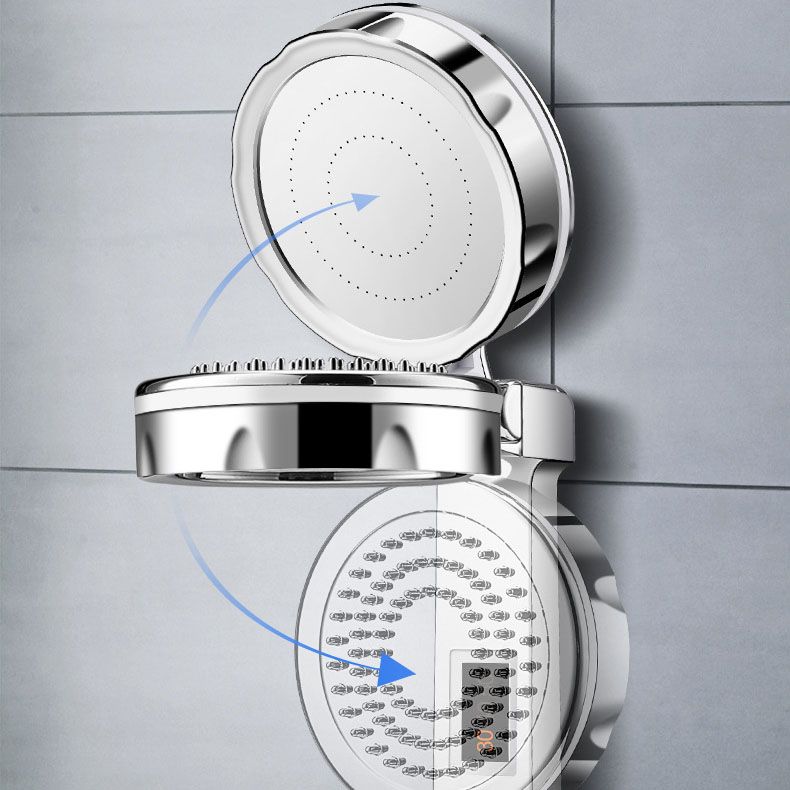 Modern adjustable shower head plastic shower head with water filtration