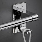Polished Chrome Bathroom Accessory Set Modern Bathroom Shelf Stainless Steel