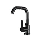 Modern sink faucet bathroom faucet brass lever swivel spout sink faucet
