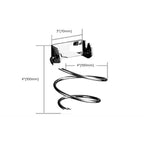 modern bathroom accessories set stainless steel towel holder bathroom shelf bathroom set