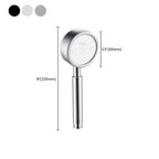 Metal Handheld Showerhead Modern Solid Color Round Showerheads