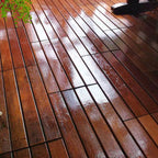 Basic Wood Outdoor Floor Tiles Click Patio Floor Tiles