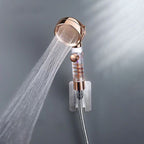 3 Settings Shower Combo Wall Mounted Stainless Steel Handheld Shower