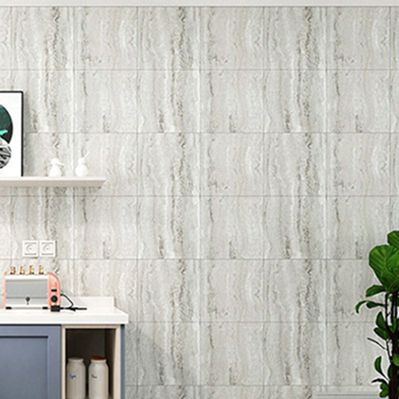 PVC Tile Peel & Stick Modern Peel and Stick Wall Tile