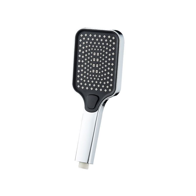 Rectangular Pressure Shower Head 4-Adjustable Water Flow Hand Shower