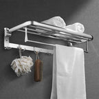 Modern Stainless Steel Bathroom Shelf Paper Holder Bathroom Accessories Set