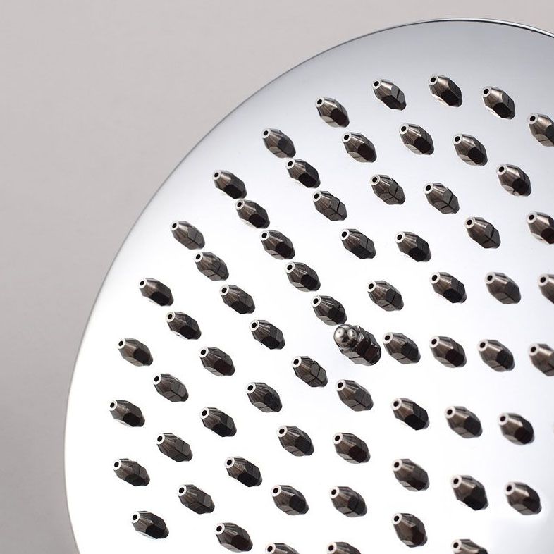 Swiveling Rain Shower Head Wall Mounted Concealed Full Copper Pressure Shower
