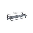 Matt gray bathroom accessory set bathroom shelf/towel holder & paper holder included