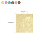 Industrial 3D Brick Wall Plank Bathroom Living Room Wall Panel Set of 10