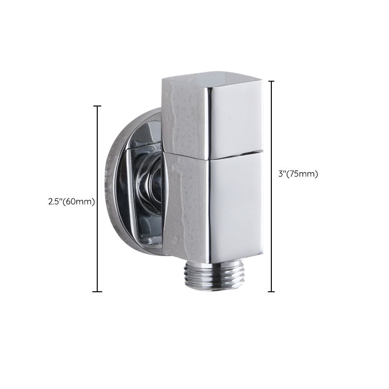 Industrial Wall-Mounted Bathroom Faucet Knob Handle Brass Faucet