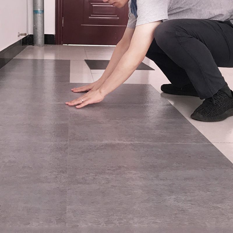 Peel and Stick PVC flooring Smooth Waterproof Vinyl Floors for the Living Room