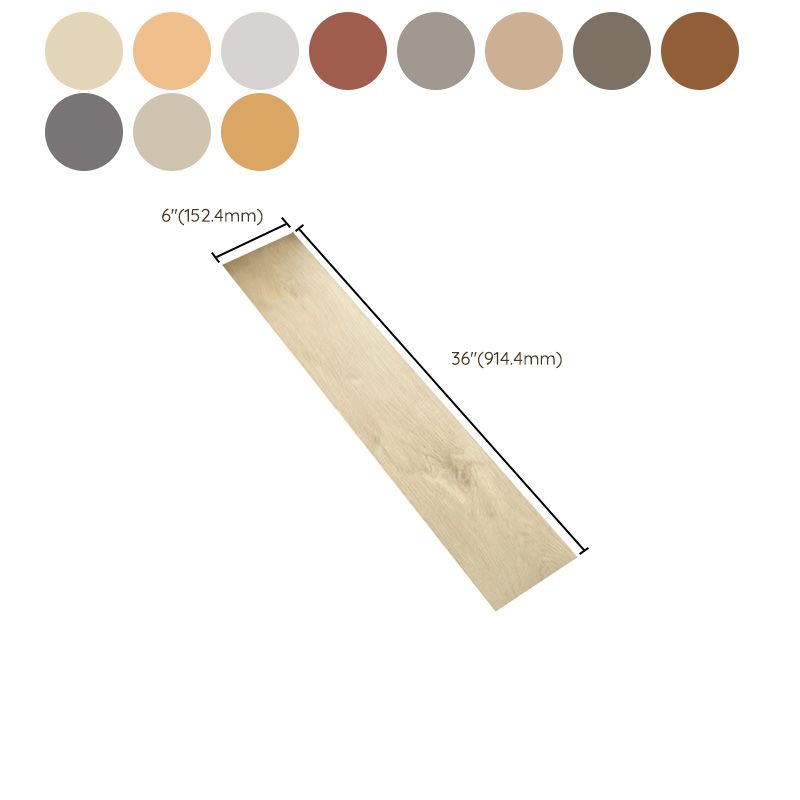 Scratch-resistant PVC flooring Self-adhesive Wood look Waterproof PVC flooring
