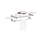 Modern Bathroom Set with Bathroom Shelf/Towel Bar Polished Chrome Bathroom Accessory Set