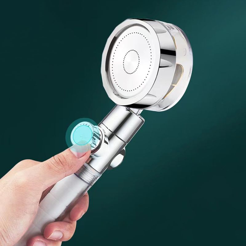 Adjustable Showerhead Modern Round Shower Combo with Single Setting