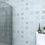 Modern Peel and Stick Tiles PVC Square Wallpaper for Kitchen and Bathroom Splashback