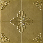 Interior Wall Cladding 3D Floral Print Peel and Stick Waterproof Wall Panels