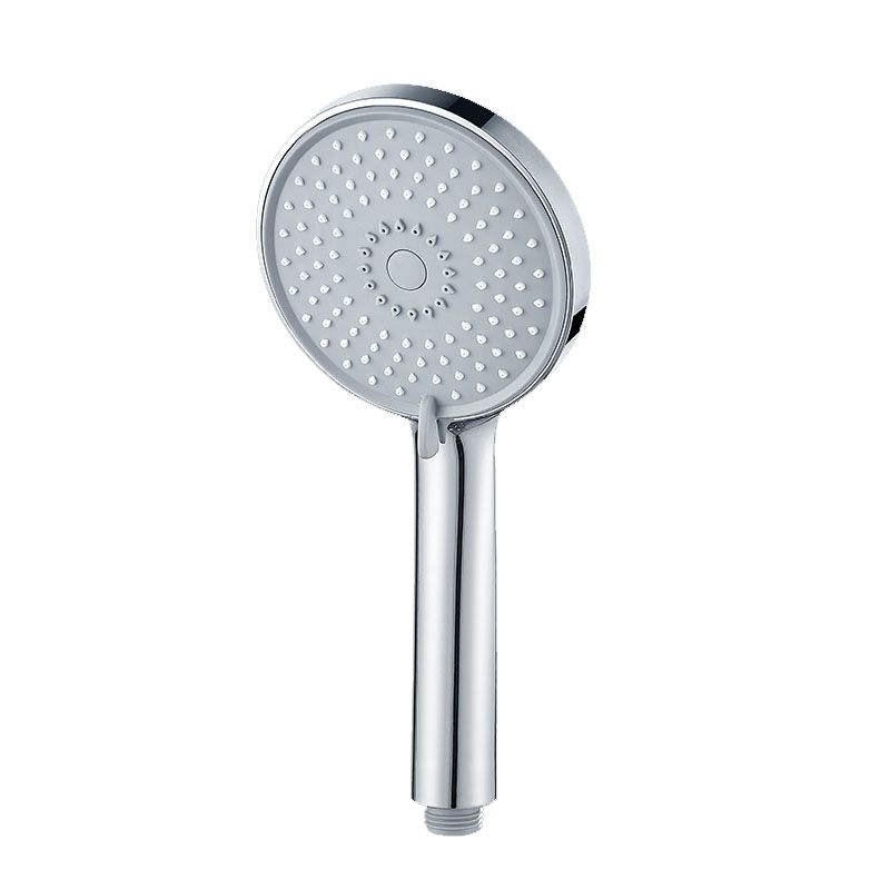 Round Handheld Shower Head with Self-Cleaning Wall-Mounted Shower Head