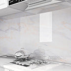 23.6" Rectangular Single Plate PVC Peel and Stick Tile for the Kitchen