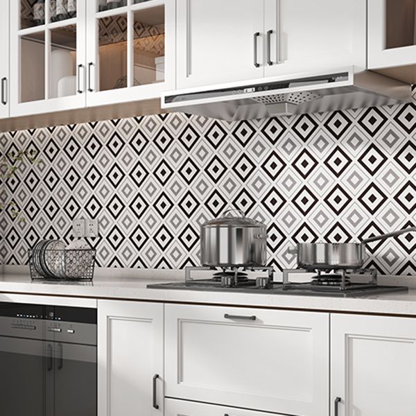 Stylish Mosaic Tile Waterproof Peel-and-Stick Backsplash Tiles