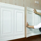 Modern Style XPE Foam Wall Panel 3D Waterproof Wall Covering