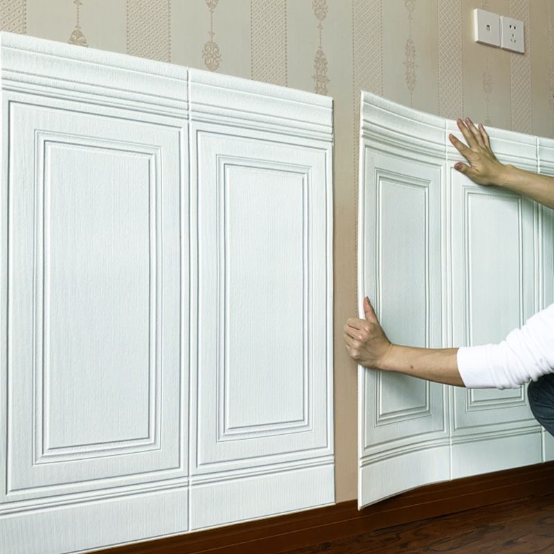 Modern Style XPE Foam Wall Panel 3D Waterproof Wall Covering