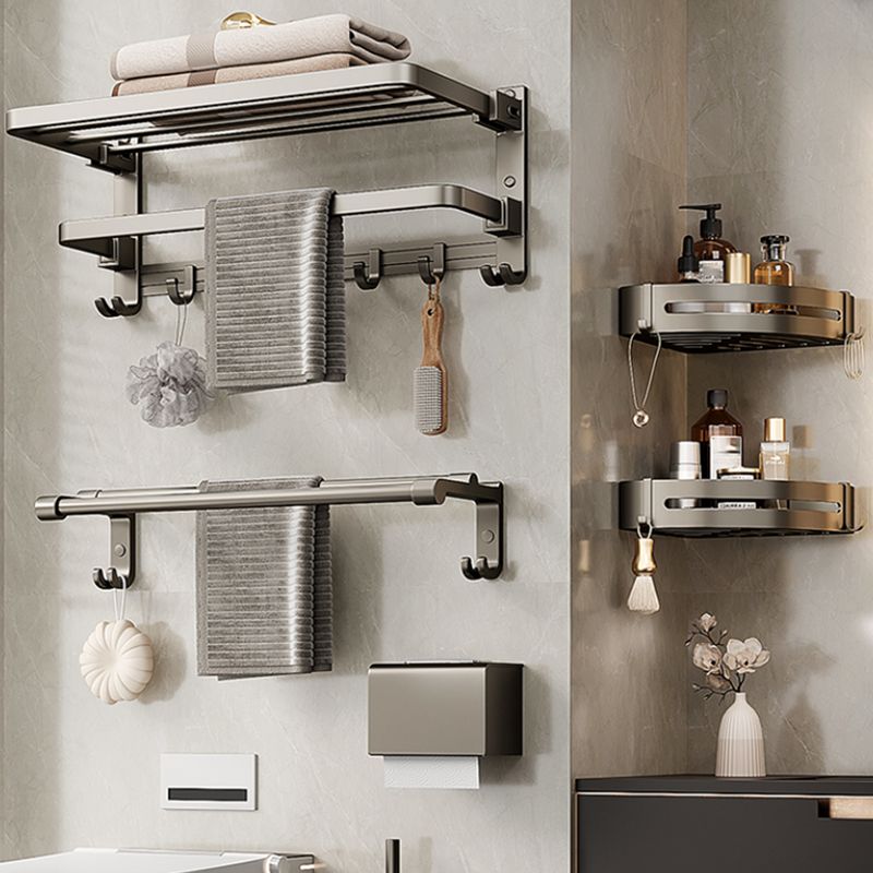 Modern Towel Bar Bathroom Set Bathroom Shelf Bathroom Accessory Kit