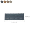 Modern Floor Tiles Outdoor Waterproof Rectangular Wood Decking