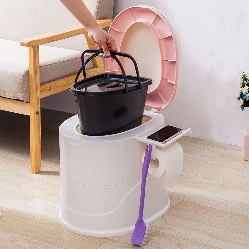Contemporary Floor-Mounted Toilet Plastic WC for the Bathroom