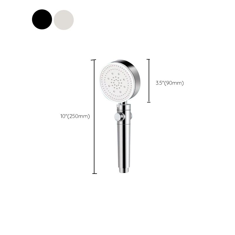 Metal Shower Head Combo Modern Adjustable Spray Pattern Hand Shower