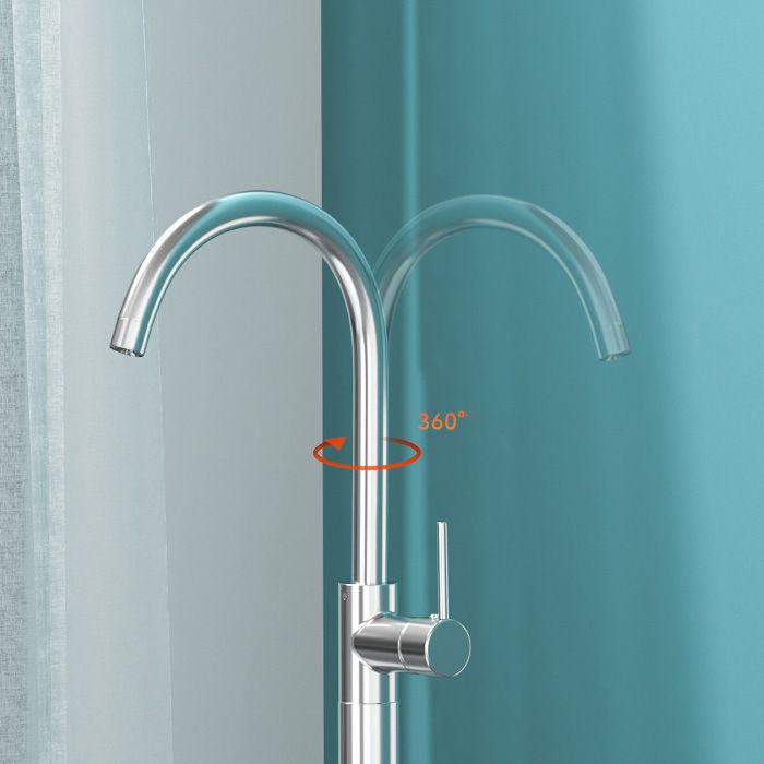 Modern Freestanding Bathtub Faucet Copper Floor Mounted Freestanding Bathtub Faucet