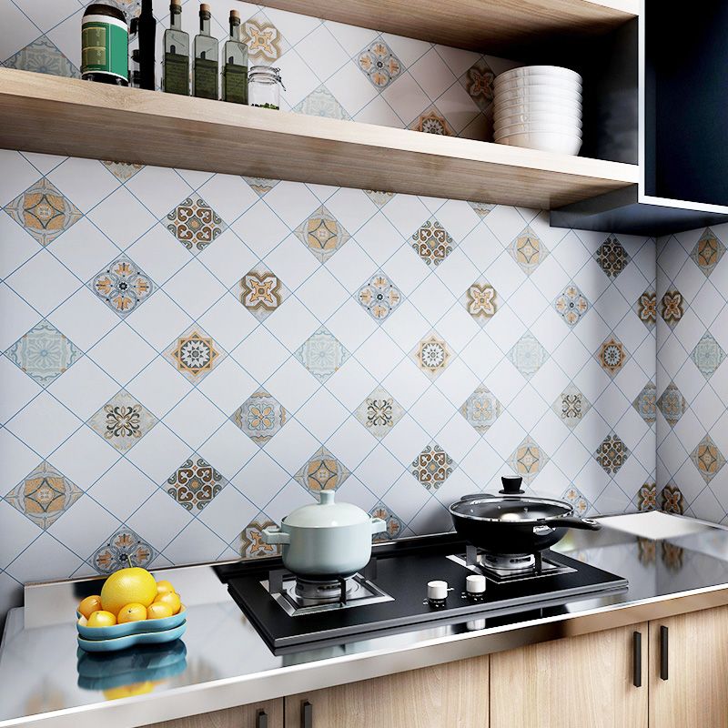 Mosaic Tiles Self-Adhesive Tiles Square Self-Adhesive Back Wall