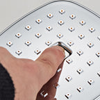 Square Handheld Shower Head Modern Wall Mounted Handheld Shower Head