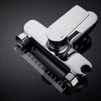 Popular Bathtub Filler Wall-Mounted Lever Handle Fixed Bathtub Faucet Trim