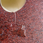 Square Plastic Flooring Water Repellent Peel and Stick Tiles Floor Leather