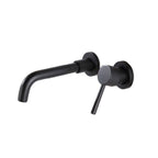 Wall mounted metal bathtub faucet single lever swivel bathtub tap trim