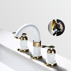 Modern Vessel Faucet Metal Lever Handles Low Arc Vessel Faucet for Home