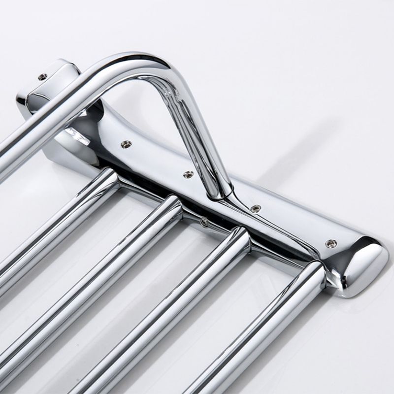 Modern Bathroom Hardware Paper Holder Bathroom Shelf Silver Bathroom Accessory Set