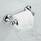 Metal Bathroom Set Traditional Style Chrome Bathroom Accessories Set