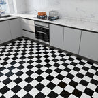 Modern vinyl floor planks for peeling and sticking Geometrically printed PVC flooring