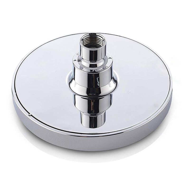 Contemporary round fixed wall shower head Silver shower head
