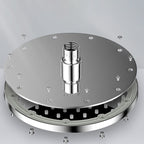 Contemporary Shower Head Combination Polished Stainless Steel Ceiling Mounted Shower Head